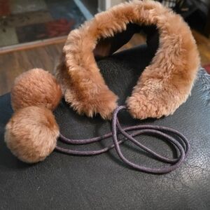 Cozy Brown Kids Ear Muffs